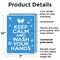 Signmission Keep Calm, 7 in W x Rectangle, Plastic OS-2PACK-NS-P-710-25574 - alternate 4